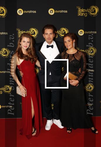 Amsterdam 9 oktober 2019
Uitreiking televizierring 2019 in AFAS Live. Dorian Bindels met vriendinnen