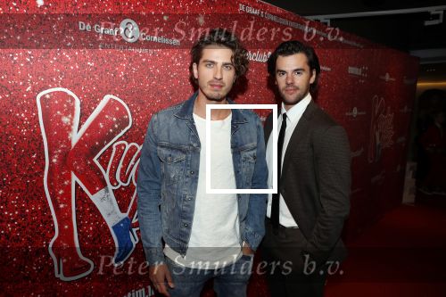 Amsterdam 11 november 2019
Premiere Kinky boots in theater de Meervaart. Dorian Bindels met collega Roel Dirven