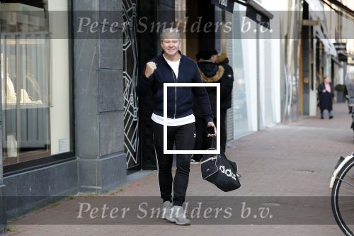 Amsterdam 31 oktober 2019
Dries Roelvink komt thuis van het sporten