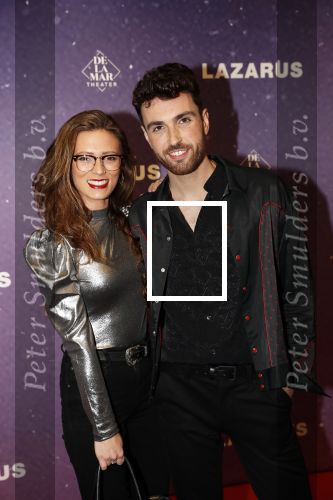 Amsterdam 13 oktober 2019
Premiere Lazarus in het deLamar theater. Duncan Laurence kwam met een vriendin