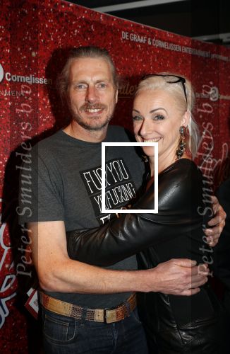 Amsterdam 11 november 2019
Premiere Kinky boots in theater de Meervaart. Ellen Evers met man