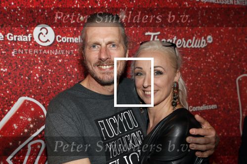 Amsterdam 11 november 2019
Premiere Kinky boots in theater de Meervaart. Ellen Evers met man