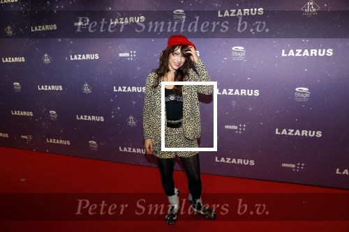 Amsterdam 13 oktober 2019
Premiere Lazarus in het deLamar theater. Ellen ten Damme kwam met een jongen die niet op de foto wilde