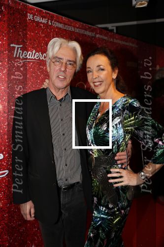 Amsterdam 11 november 2019
Premiere Kinky boots in theater de Meervaart. Erik Brey met zijn vrouw Frederique Sluyterman v Loo