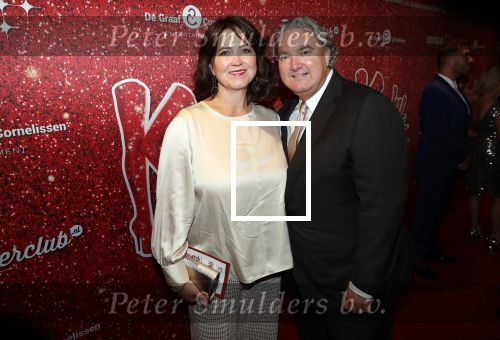 Amsterdam 11 november 2019
Premiere Kinky boots in theater de Meervaart. Erwin v Lambaart met vrouw