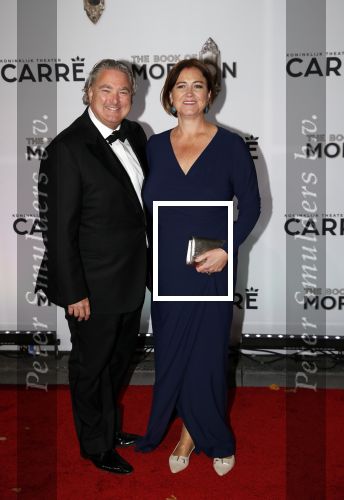 Amsterdam 3 oktober 2019
Premiere Book of Mormon in Carre. erwin v Lambaert en zijn vrouw