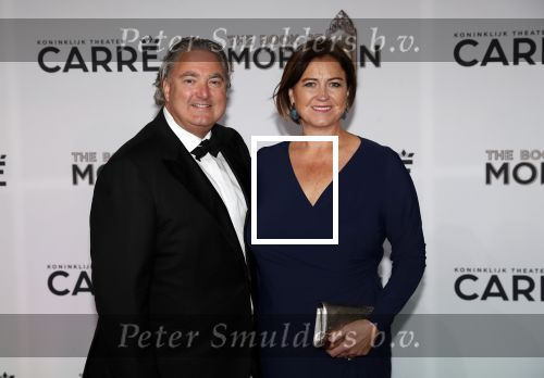 Amsterdam 3 oktober 2019
Premiere Book of Mormon in Carre. erwin v Lambaert en zijn vrouw