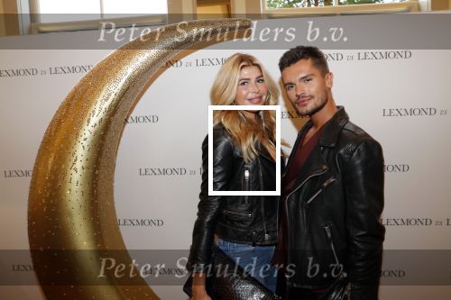 Amsterdam 10 oktober 2019
Presentatie kalendar van Lieke en Jetteke v Lexmond. Estelle Cruijff met Koen Kardashian