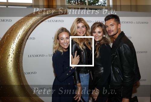 Amsterdam 10 oktober 2019
Presentatie kalendar van Lieke en Jetteke v Lexmond. Estelle Cruijff met Koen Kardashian