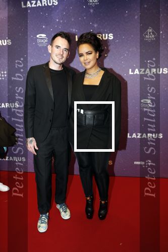 Amsterdam 13 oktober 2019
Premiere Lazarus in het deLamar theater. Eva Simons met vriend