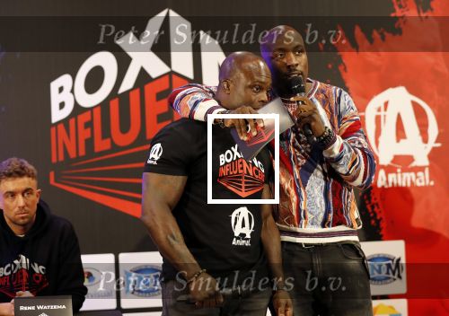 Almere 26 september 2019
Presentatie influencer boxing avond in sportcentrum Almere. Fernando Halman