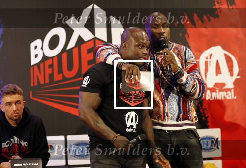 Almere 26 september 2019
Presentatie influencer boxing avond in sportcentrum Almere. Fernando Halman