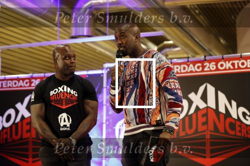 Almere 26 september 2019
Presentatie influencer boxing avond in sportcentrum Almere. Fernando Halman