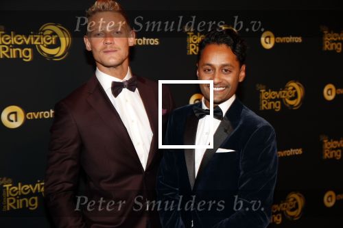 Amsterdam 9 oktober 2019
Uitreiking televizierring 2019 in AFAS Live. Ferry Doedns met een vriend
