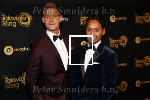 Amsterdam 9 oktober 2019
Uitreiking televizierring 2019 in AFAS Live. Ferry Doedns met een vriend