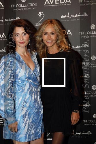 Amsterdam 3 oktober 2019
Modeshow Tommy Driessen in hotel Krasnapolsky.
Fockeline Ouwerkerk en Wendy v Dijk