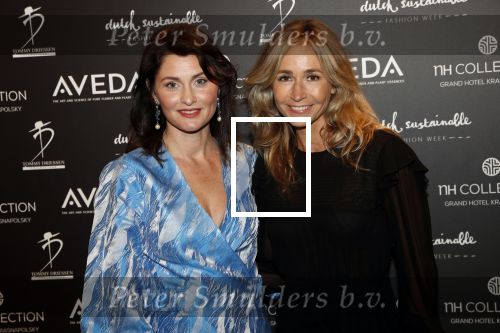 Amsterdam 3 oktober 2019
Modeshow Tommy Driessen in hotel Krasnapolsky.
Fockeline Ouwerkerk en Wendy v Dijk