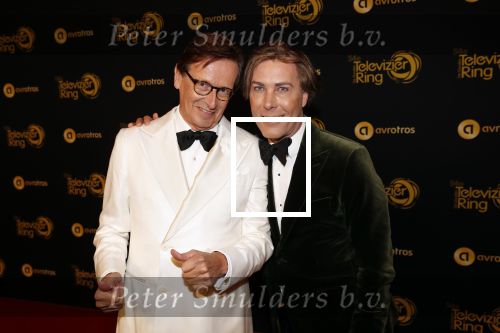 Amsterdam 9 oktober 2019
Uitreiking televizierring 2019 in AFAS Live. Frank en Rogier met Sven Sauve