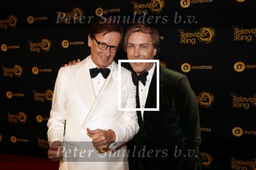 Amsterdam 9 oktober 2019
Uitreiking televizierring 2019 in AFAS Live. Frank en Rogier met Sven Sauve