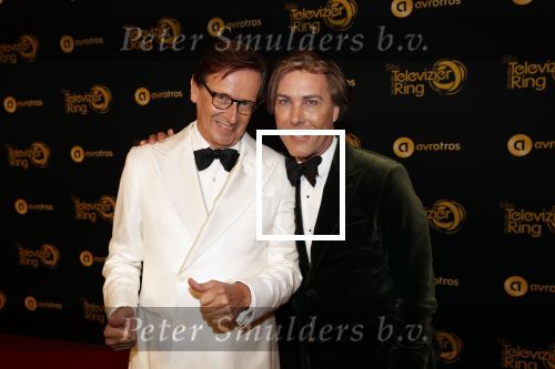 Amsterdam 9 oktober 2019
Uitreiking televizierring 2019 in AFAS Live. Frank en Rogier met Sven Sauve