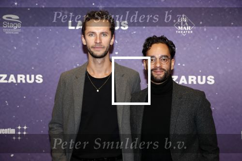 Amsterdam 13 oktober 2019
Premiere Lazarus in het deLamar theater. Freek Bartels met vriend