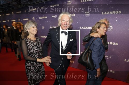 Amsterdam 13 oktober 2019
Premiere Lazarus in het deLamar theater. Freek de Jonge met zijn vrouw