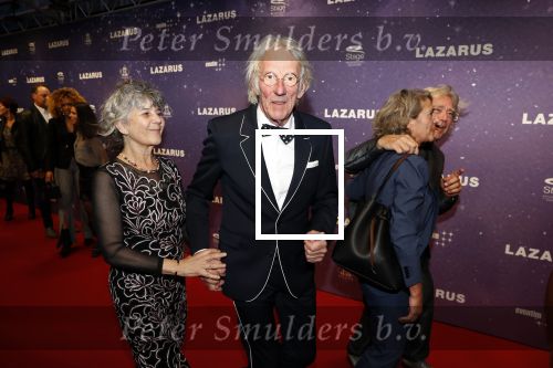 Amsterdam 13 oktober 2019
Premiere Lazarus in het deLamar theater. Freek de Jonge met zijn vrouw