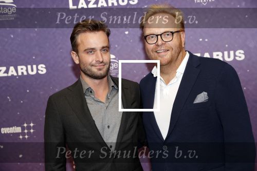 Amsterdam 13 oktober 2019
Premiere Lazarus in het deLamar theater. Frits Huffnagel met een kennis