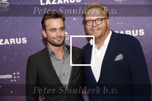 Amsterdam 13 oktober 2019
Premiere Lazarus in het deLamar theater. Frits Huffnagel met een kennis