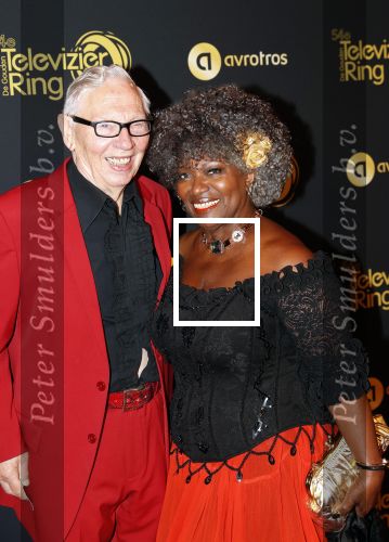 Amsterdam 9 oktober 2019
Uitreiking televizierring 2019 in AFAS Live. Gerda Havertong met man