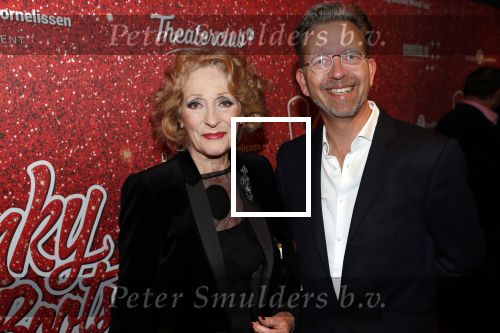 Amsterdam 11 november 2019
Premiere Kinky boots in theater de Meervaart. Gerrie v d Klei met een kennis