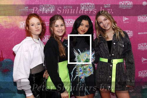 Amsterdam 6 oktober 2019
Premiere club van lelijke kinderen in Pathe Arena. Girlband Remix