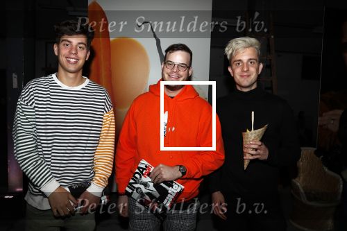 Amsterdam 4 november 2019
Presentatie Linda man met op de cover Sergio Herman Joris Bijdendijk en Jermain de Rozario. Thomas Brok (r) en Gregor v Vlierden