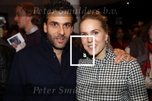 Amsterdam 6 november 2019
Premiere de verleiders in het nieuwe deLamar theater. Hadewych Minis met man