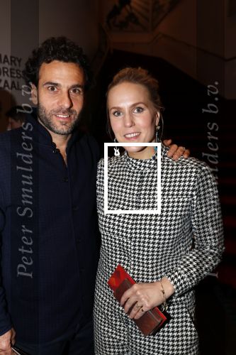 Amsterdam 6 november 2019
Premiere de verleiders in het nieuwe deLamar theater. Hadewych Minis met man