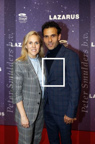 Amsterdam 13 oktober 2019
Premiere Lazarus in het deLamar theater. Hadewich Minis met man