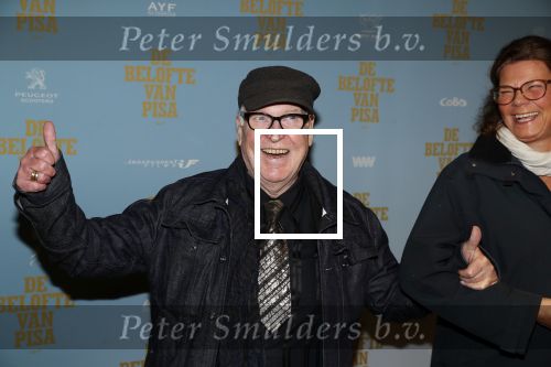 Amsterdam 7 oktober 2019
Premiere de belofte van Pisa in Tuschinski. Hans Kemna met partner