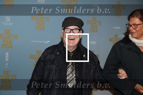 Amsterdam 7 oktober 2019
Premiere de belofte van Pisa in Tuschinski. Hans Kemna met partner