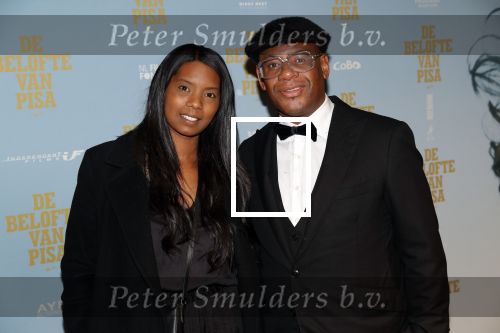 Amsterdam 7 oktober 2019
Premiere de belofte van Pisa in Tuschinski. Howard Komproe met  Cyanne Toebes