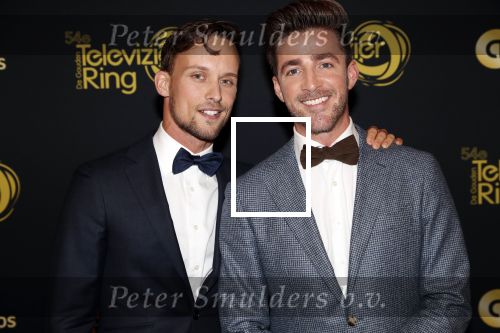Amsterdam 9 oktober 2019
Uitreiking televizierring 2019 in AFAS Live. Hugo Kennis  met partner