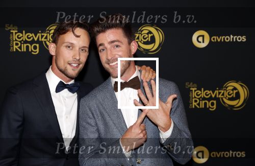 Amsterdam 9 oktober 2019
Uitreiking televizierring 2019 in AFAS Live. Hugo Kennis  met partner