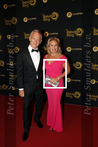 Amsterdam 9 oktober 2019
Uitreiking televizierring 2019 in AFAS Live. Jaap Jongbloed met zijn vriendin