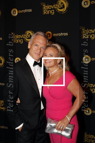 Amsterdam 9 oktober 2019
Uitreiking televizierring 2019 in AFAS Live. Jaap Jongbloed met zijn vriendin