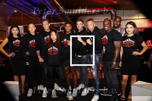 Almere 26 september 2019
Presentatie influencer boxing avond in sportcentrum Almere. Jaimy Dorenbosch