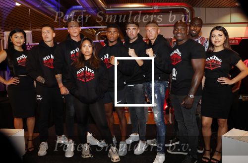Almere 26 september 2019
Presentatie influencer boxing avond in sportcentrum Almere. Jaimy Dorenbosch