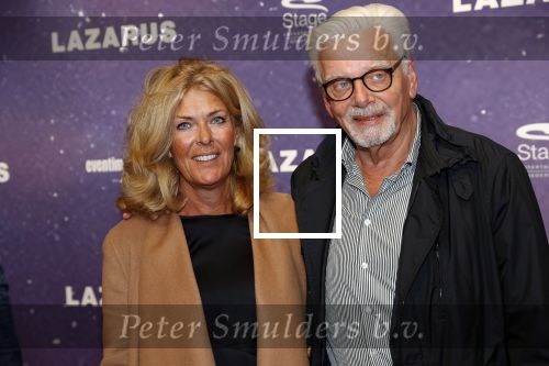 Amsterdam 13 oktober 2019
Premiere Lazarus in het deLamar theater. Jan Slagter met vrouw en zoon