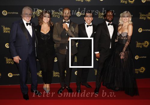 Amsterdam 9 oktober 2019
Uitreiking televizierring 2019 in AFAS Live. Glenn Faria, Alain Clark, Davina Michelle, Jan Smit , Maria Fiselier, Lee Towers