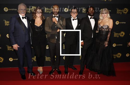 Amsterdam 9 oktober 2019
Uitreiking televizierring 2019 in AFAS Live. Glenn Faria, Alain Clark, Davina Michelle, Jan Smit , Maria Fiselier, Lee Towers