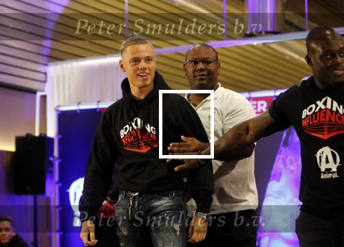 Almere 26 september 2019
Presentatie influencer boxing avond in sportcentrum Almere. Jay Zwarts
