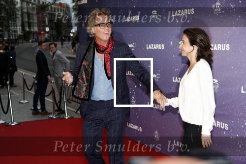 Amsterdam 13 oktober 2019
Premiere Lazarus in het deLamar theater. Jeroen Pauw kwam met zijn vriendin en kwam op de loper ex vriendin Manuela Kemp tegen